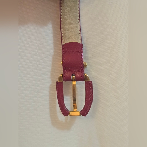 (SOLD) Christian Dior Leather Belt size L - Picture 3 of 11